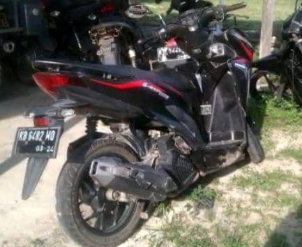 Motor yang dicuri pelaku di Kalimantan Barat (istimewa)