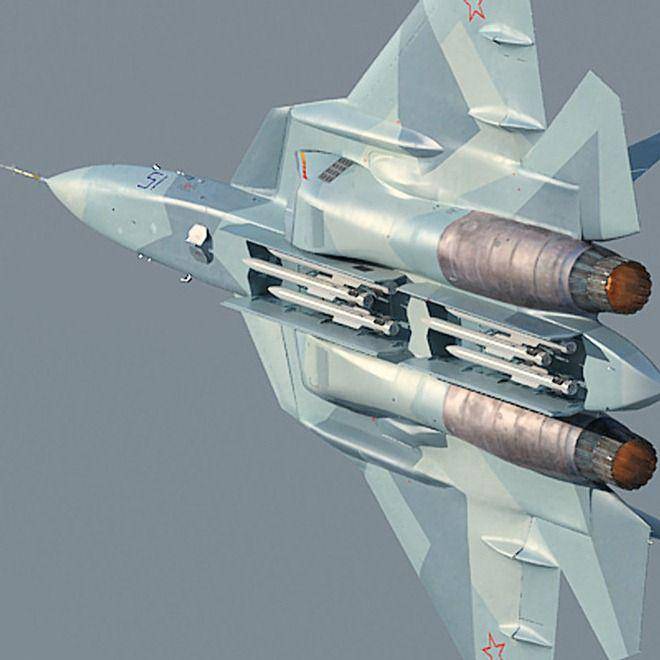 potret ruang senjata internal Sukhoi, Su-57 (militarymachine.com)