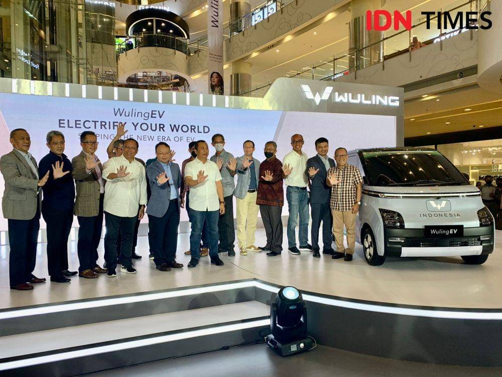 Wuling EV akan meluncur tahun 2022 (IDN Times/Fadhliansyah)