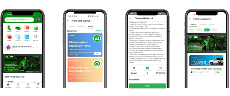Langkah untuk dapatkan voucher (Dok.Gojek)