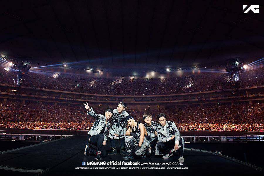 BIGBANG JAPAN DOME TOUR 2013 in Tokyo Dome (facebook.com/BIGBANG)