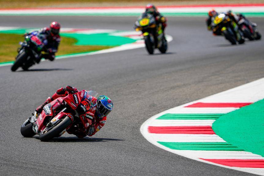 Francesco Bagnaia pada balapan GP Italia 2022 (motogp.com)