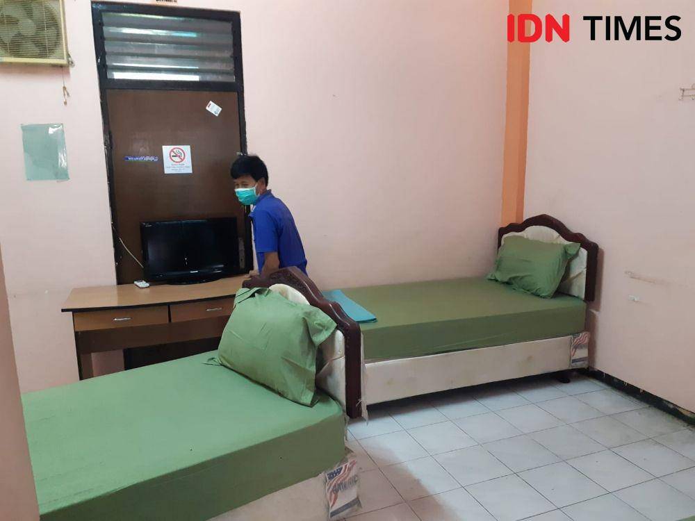 Persiapan kamar untuk CJH. IDN Times/Ardiansyah Fajar.