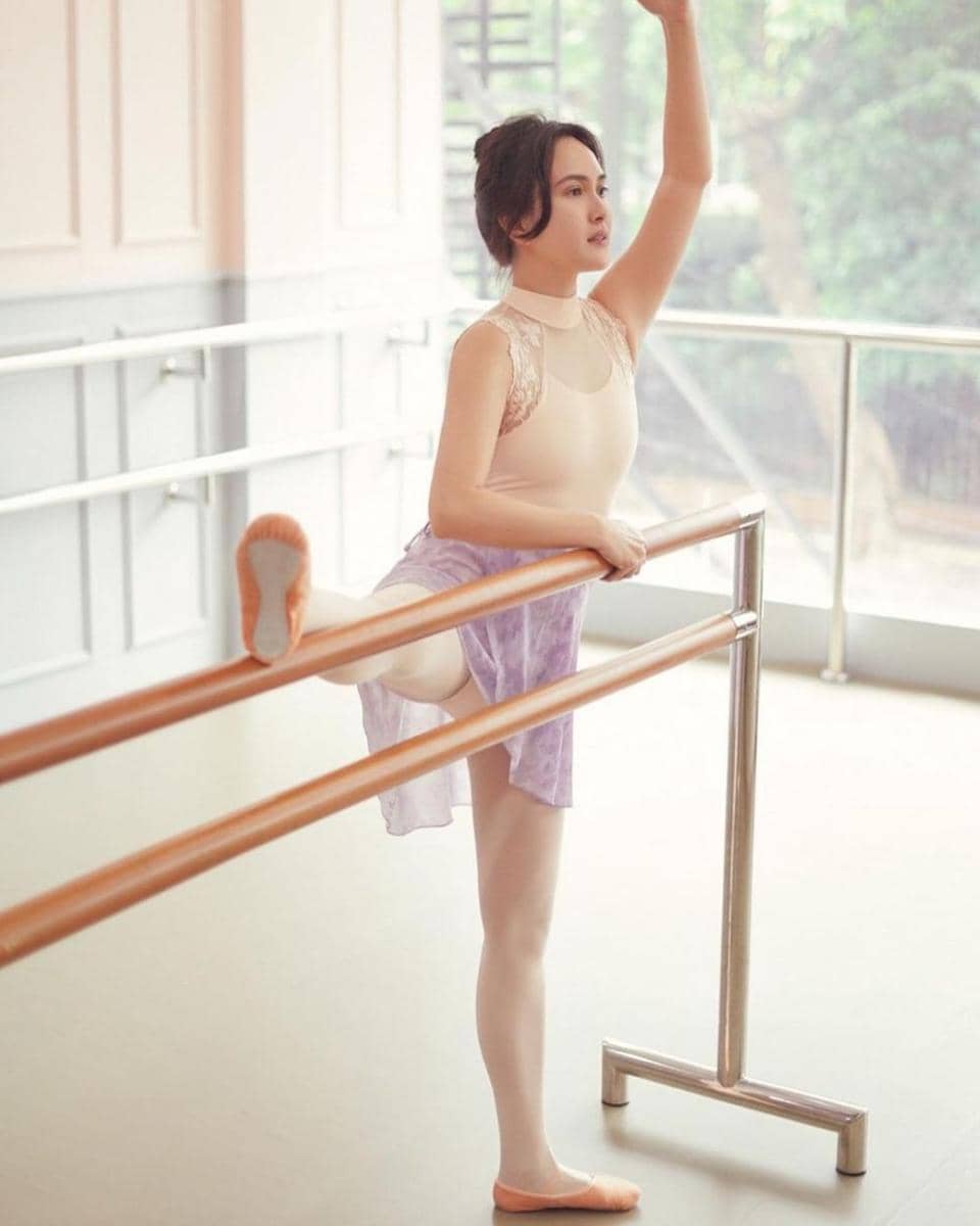 Shandy Aulia berlatih balet. (instagram.com/shandyaulia)