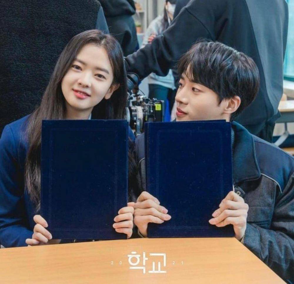 Hwang Bo Reum Byul dan Chu Young Woo di drama School 2021 (instagram.com/cu.young)