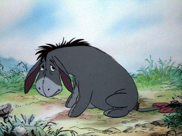 Eeyore sang boneka keledai. Disney