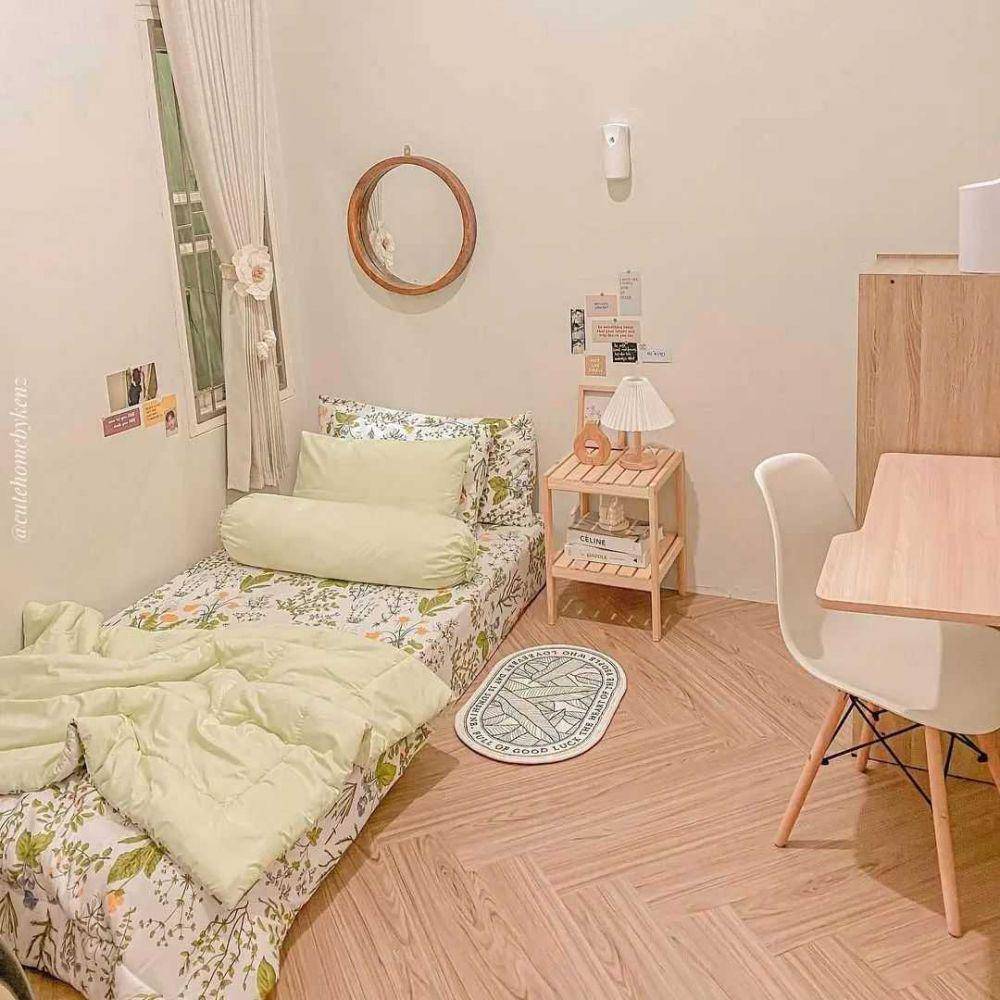 kamar tidur ala Korea (instagram.com/maira.bedding)