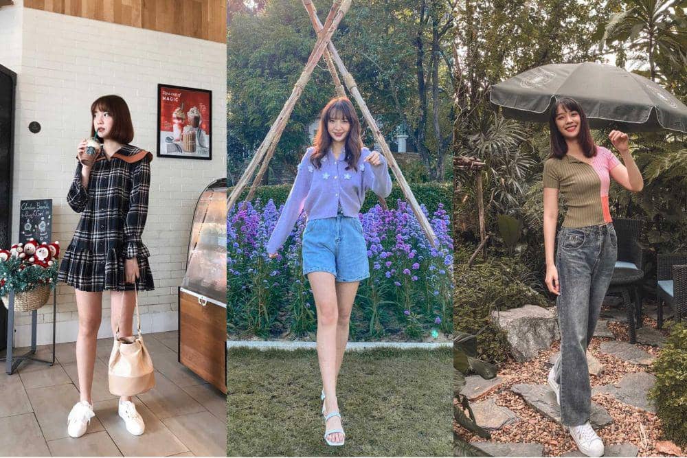 10 Inspirasi OOTD ala Jan Ployshompoo, Anti Boring dan Comfy