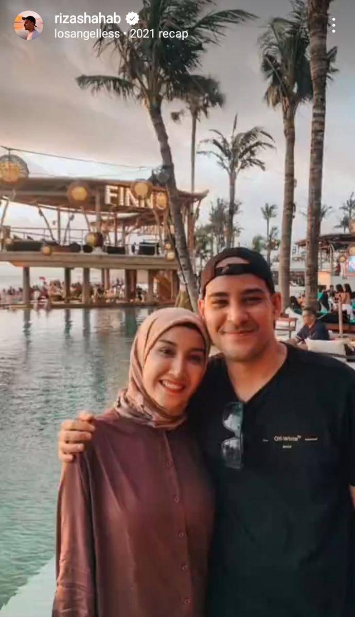 potret Riza Shahab dan Sonia Alattas (instagram.com/rizashahab)