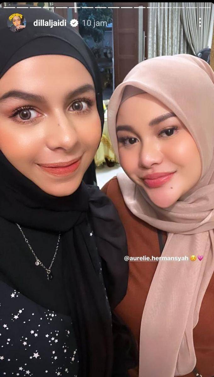 potret Aurel dan Dilla Jaidi (instagram.com/dillaljaidi)