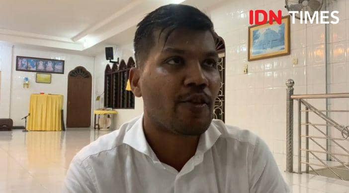 Wassen selaku Ketua Panita hari Waisak di Vihara Asoka Medan (IDN Times/Indah Permata Sari