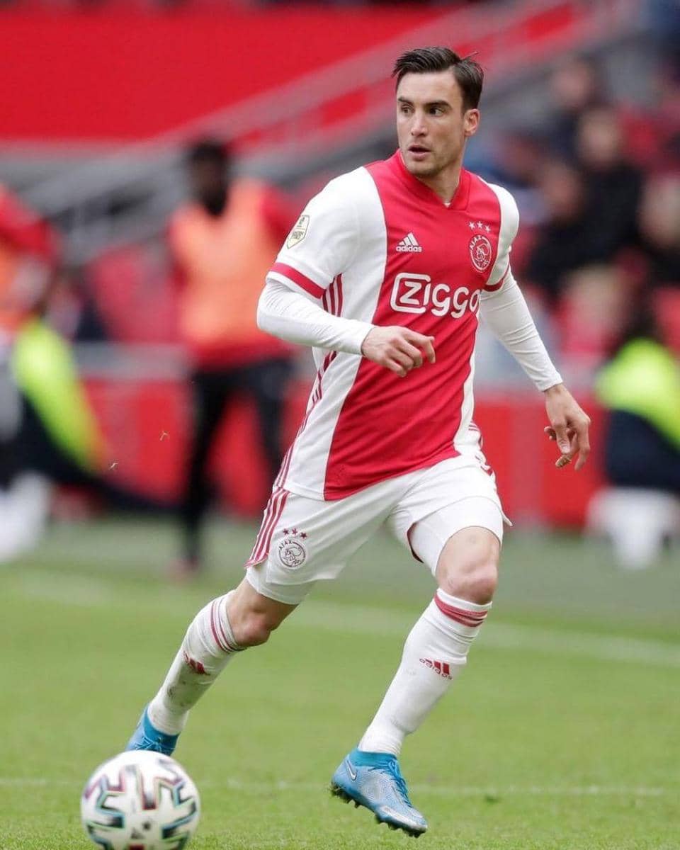 Nicolas Tagliafico ketika memperkuat Ajax Amsterdam di Liga Belanda. (instagram.com/tagliafico3)