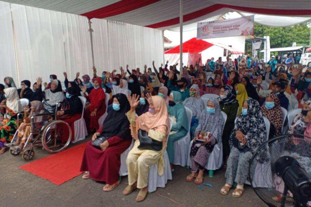 Peringatan Hari Lanjut Usia Nasional (HLUN) di Tasikmalaya (dok. Kemensos)