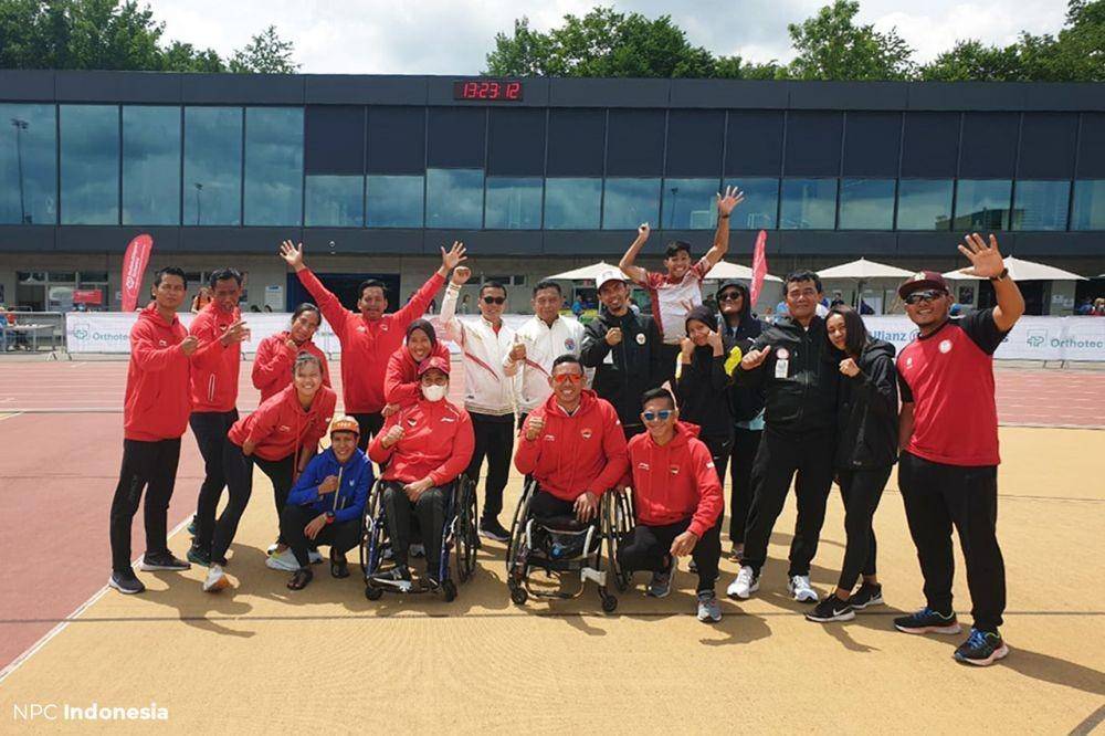 Para-atletik Indonesia menjalani try-out di Grand Prix Para-Atletik di Nottwil, Swiss (dok. NPC Indonesia)