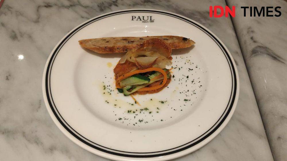 Ilustrasi menu kampanye well being Paul Le Cafe (IDN Times/Dhiya Awlia Azzahra)