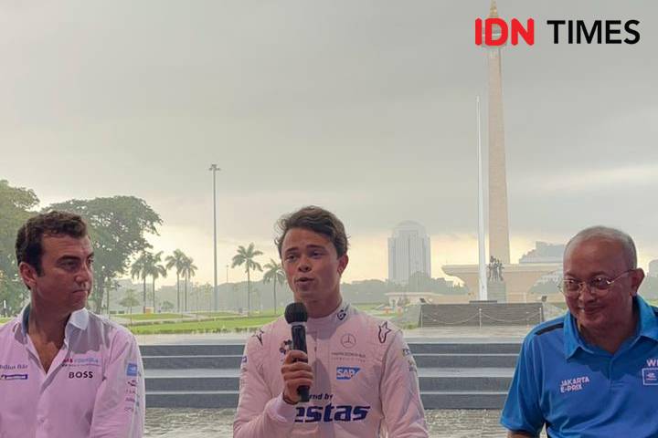 Pembalap Formula E keturunan Belanda-Indonesia, Nyck de Vries (IDN Times/Margith Juita Damanik)