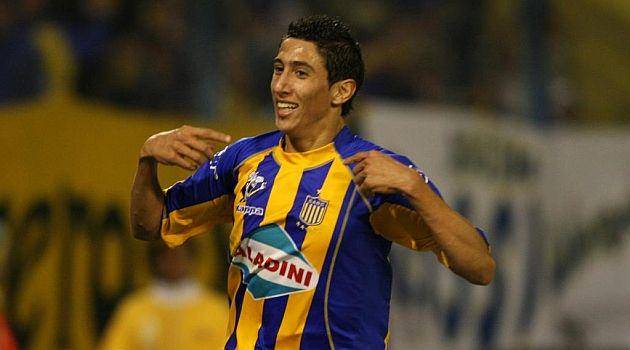 potret Angel DI Maria berseragam Rosario Central (marca.com)