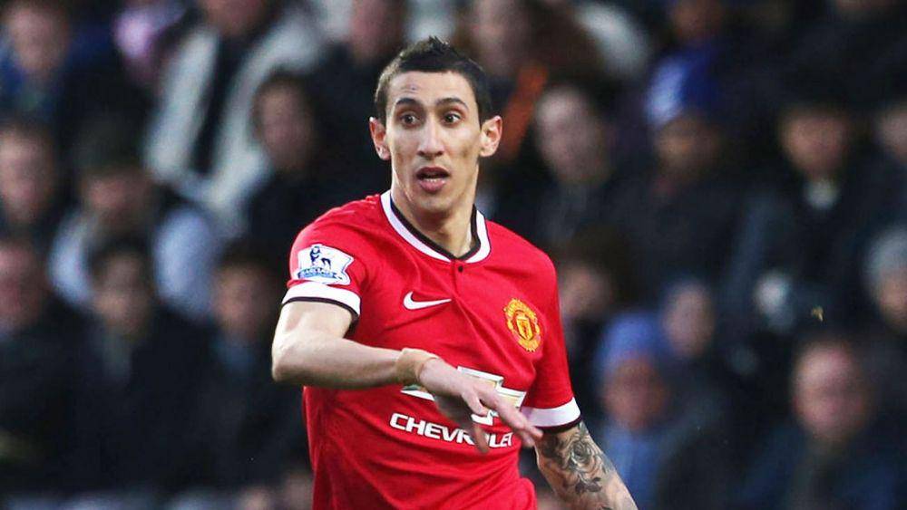 potret Angel Di Maria berseragam Manchester United (skysports.com)