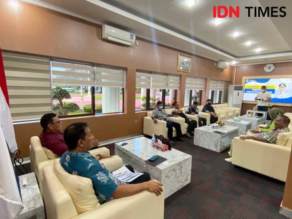 Pemkot Balikpapan menjalin kerja sama dengan Kabupaten Enrekang dalam penyediaan pangan, Jumat (3/6/2022). (IDN Times/Hilmansyah)