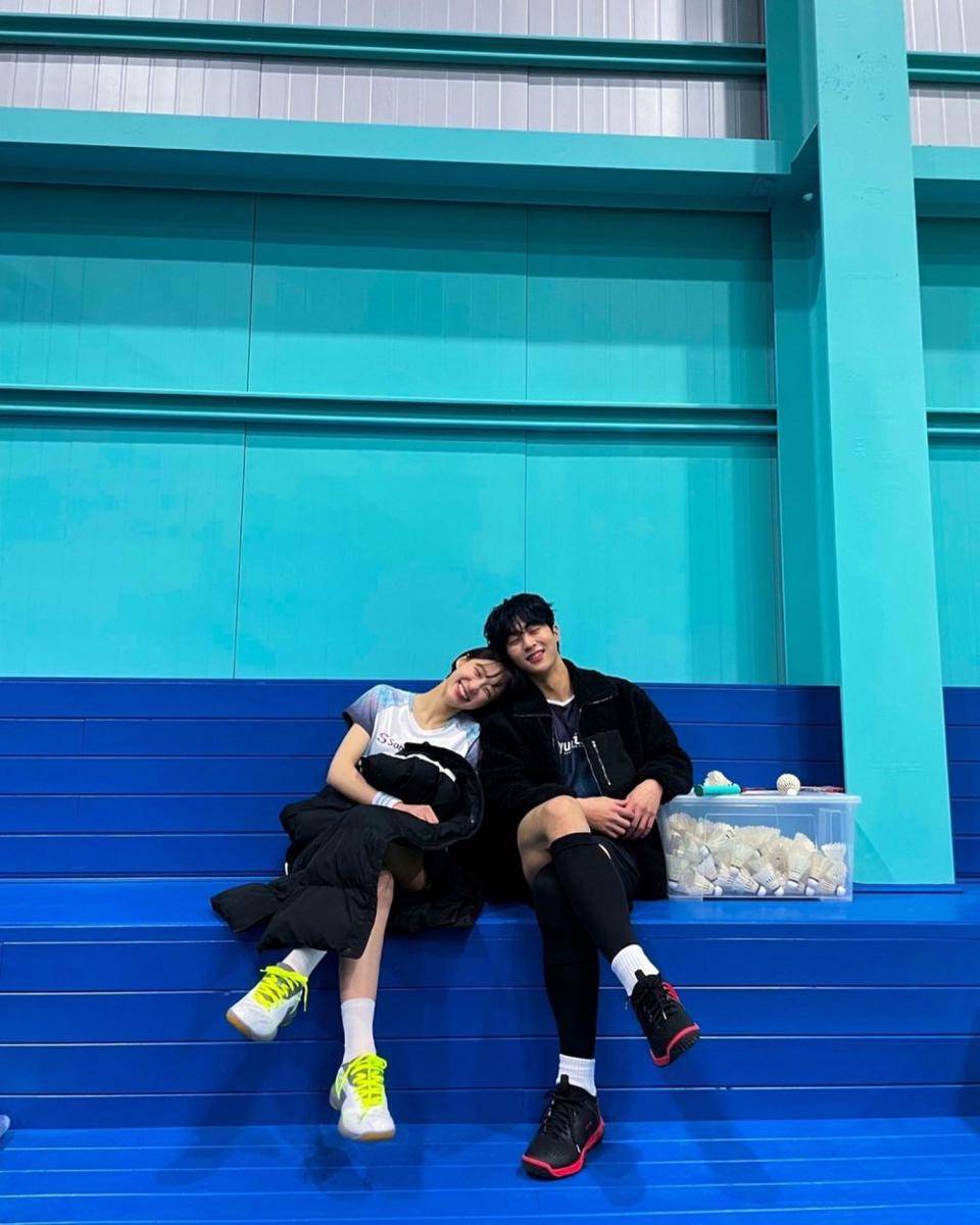 potret kebersamaan cast drama Love All Play (instagram.com/jhsuh_0717)