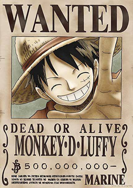 poster bounty Luffy. (dok. Toei Animation/One Piece)