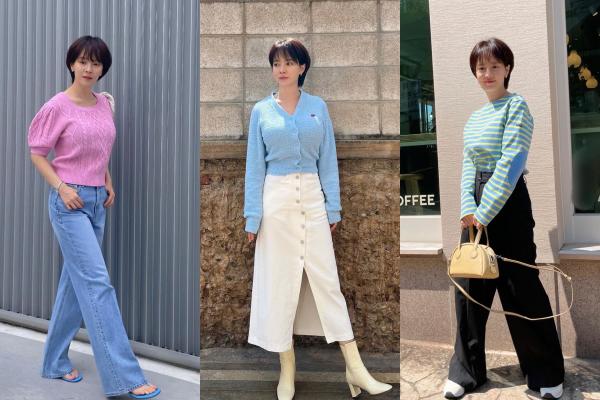 9 Ide OOTD Colorful Song Ji Hyo, Awet Muda meski Genap 40 Tahun