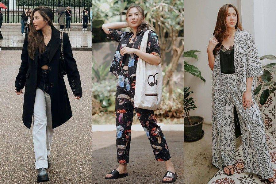 outfit serba hitam ala Jessica Mila (instagram.com/jscmila)