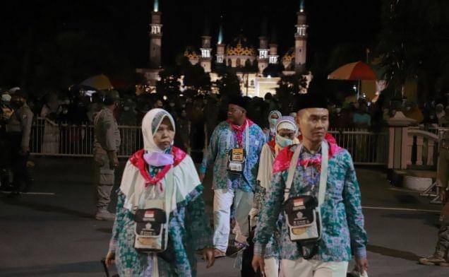 Calon jamaah haji asal Kabupaten Tuban mulai bertolak ke Surabaya. Dok Humas Pemkab Tuban