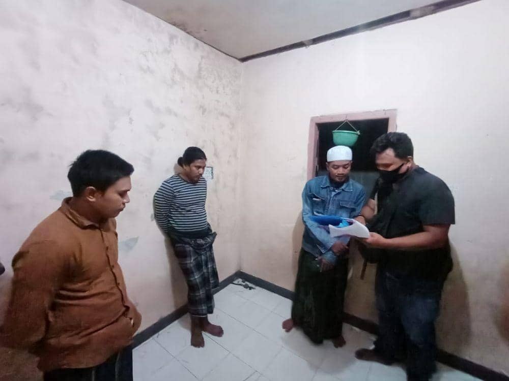 Penangkapan terduga pelaku kasus narkoba (Dok. Polresta Mataram)
