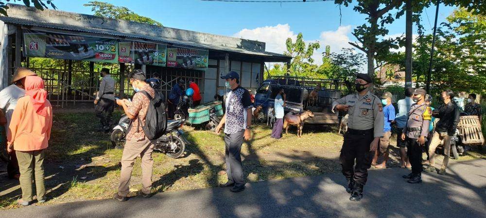 Dinas Perdagangan Gunungkidul tutup 11 pasar hewan akibat wabah PMK.(doc. Dinas Perdagangan Gunungkidul)