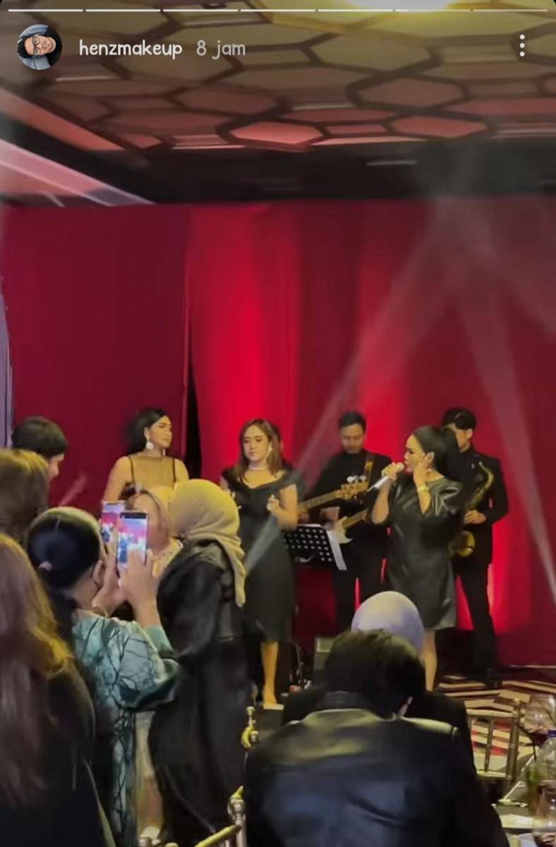 Momen ultah Yuni Shara. (instagram.com/henzmakeup)