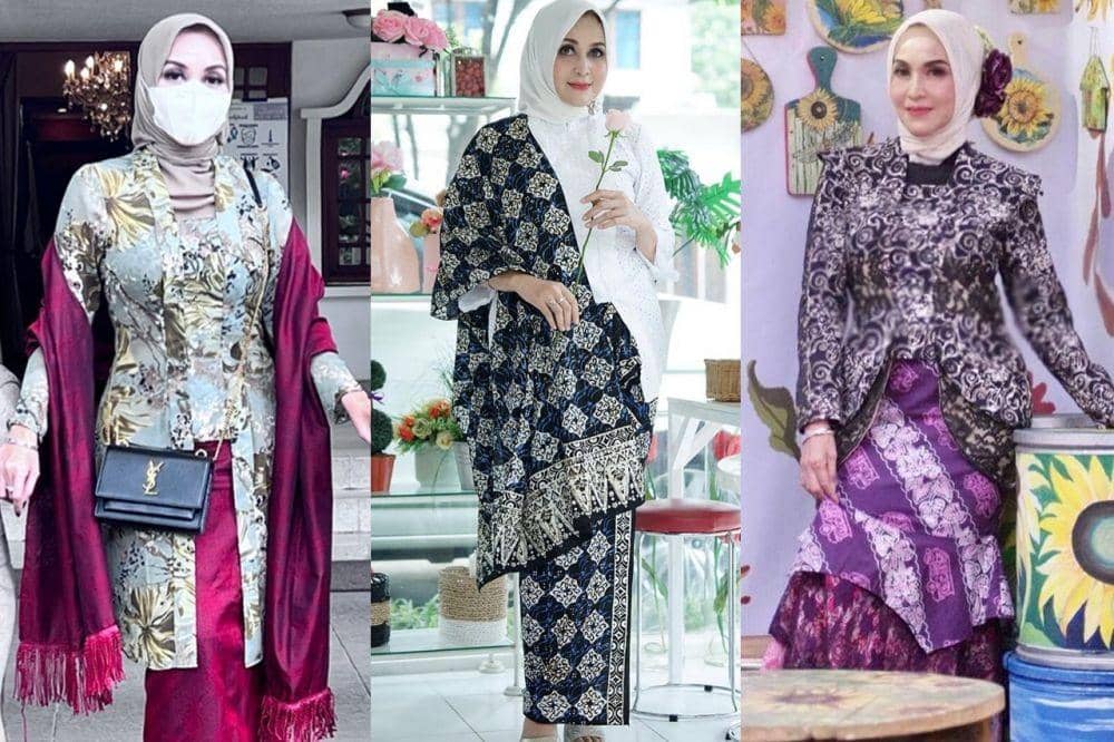 12 Kebaya Yantie Rachim, Istri Wakil Walikota Bogor yang Bersahaja