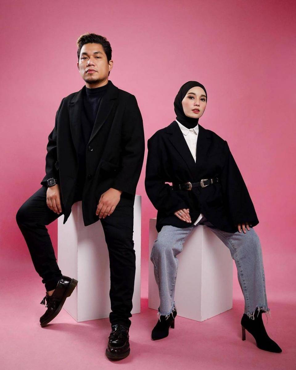 OOTD Rizal Armada dan Monica Imas (instagram.com/monicaimas)