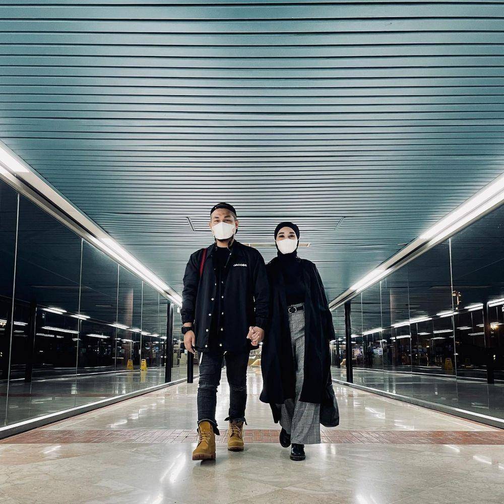 OOTD Rizal Armada dan Monica Imas (instagram.com/monicaimas)