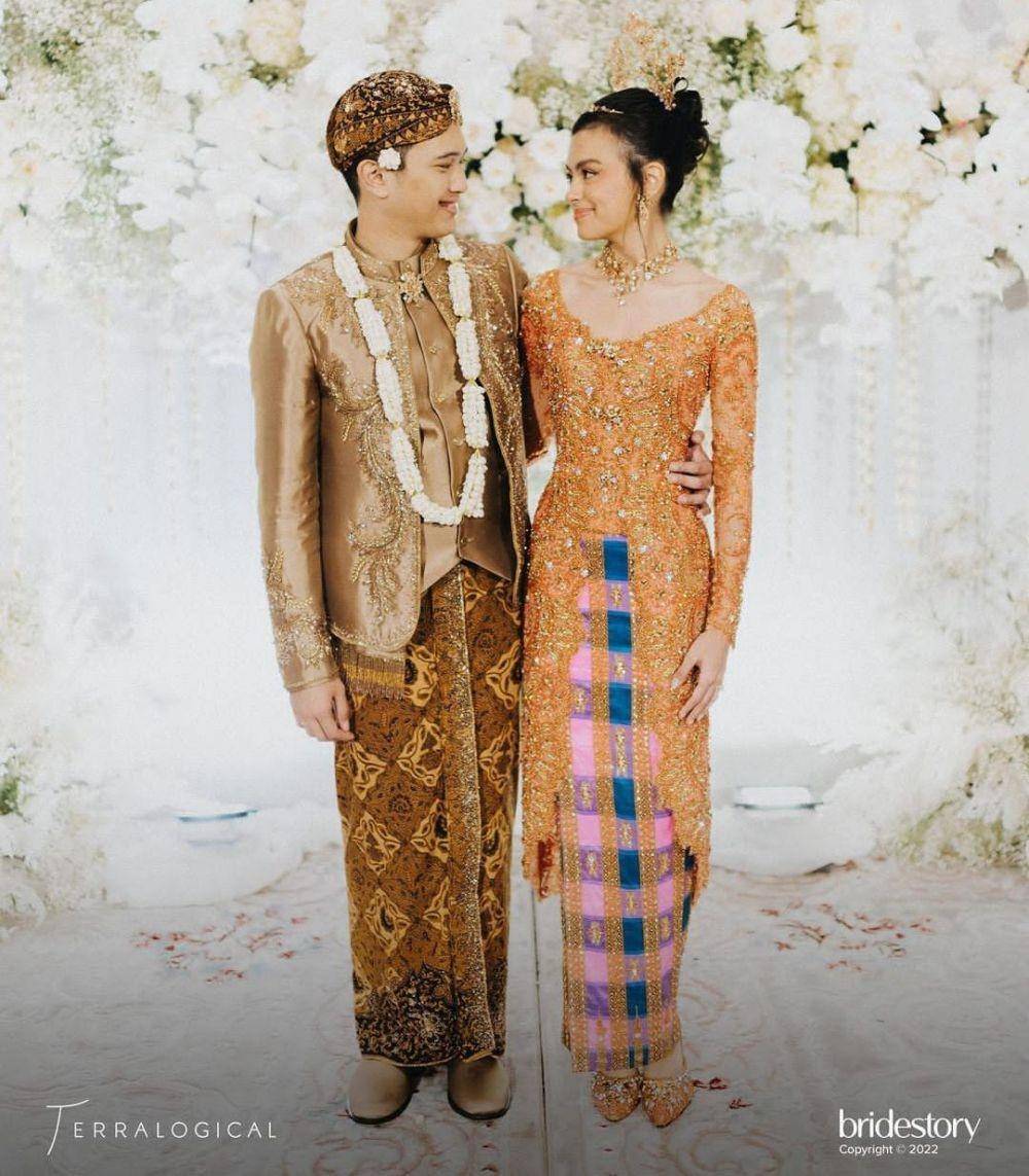 resepsi pernikahan Eva Celia (instagram.com/thebridestory)