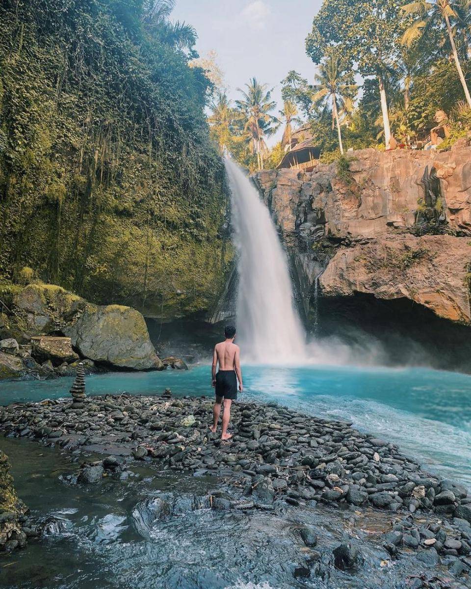 Potret Air Terjun Tegenungan lokasi Maudy Ayunda dilamar (instagram.com/krisnayustika)