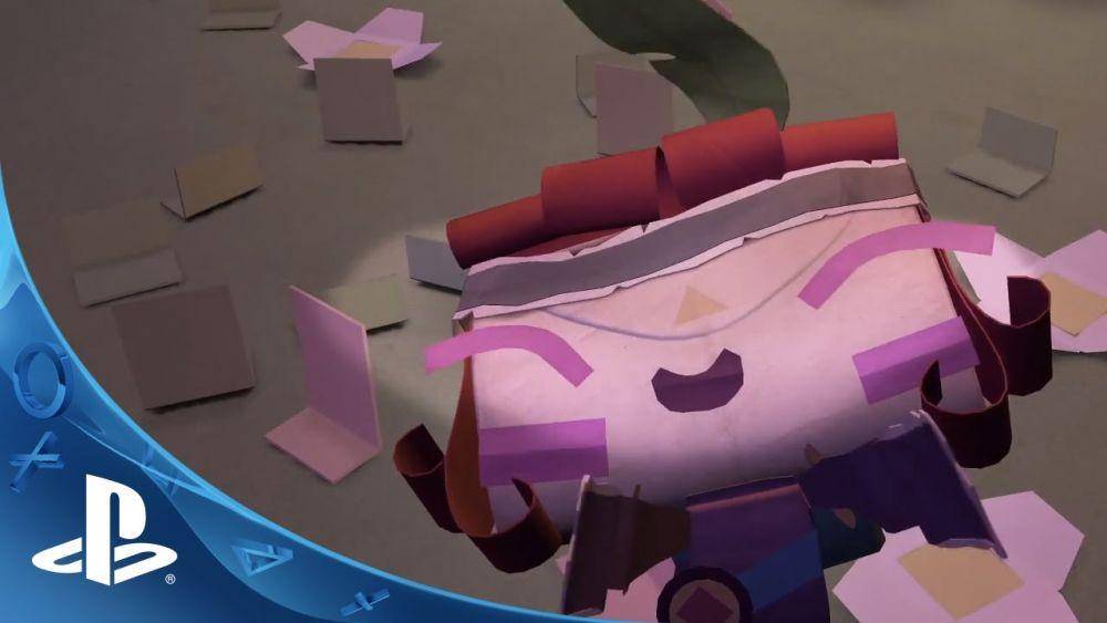 Game PS4 untuk Keluarga - Tearaway Unfolded