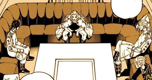 Mikey mengadakan pertemuan dengan anggota Kanto Manji ( Dok. Kodansha / Tokyo Revengers )