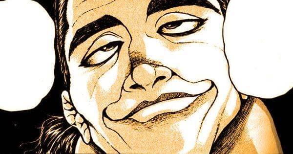 Yuichirou, kakek Baki ( Dok. Akita Shoten / Hanma Baki )