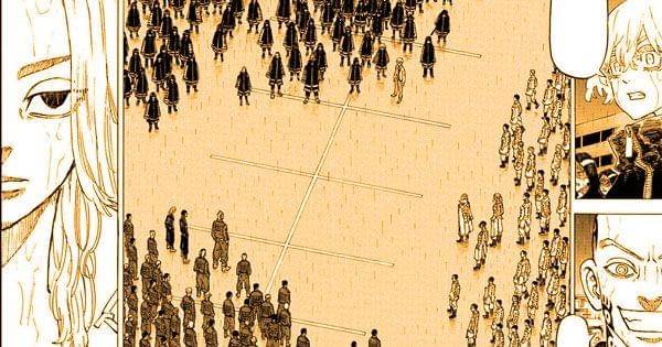 Bertemunya ketiga geng besar di Tokyo  ( Dok. Kodansha / Tokyo Revengers )