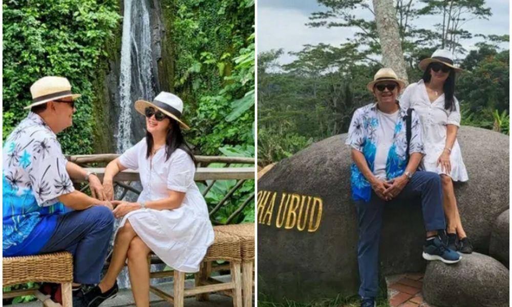 Potret liburan Roy Marten dan Anna Maria di Bali. Instagram.com/annamarten8