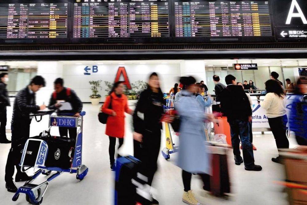 ilustrasi wisatwan di Bandara Narita (instagram.com/narita.airport_official)