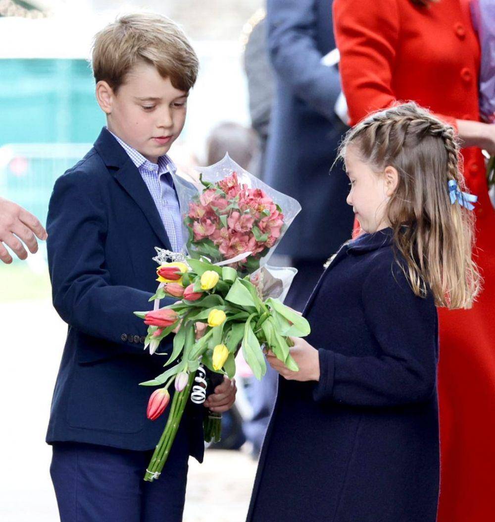 Prince George, Princess Charlotte (instagram.com/chrisjacksongetty)
