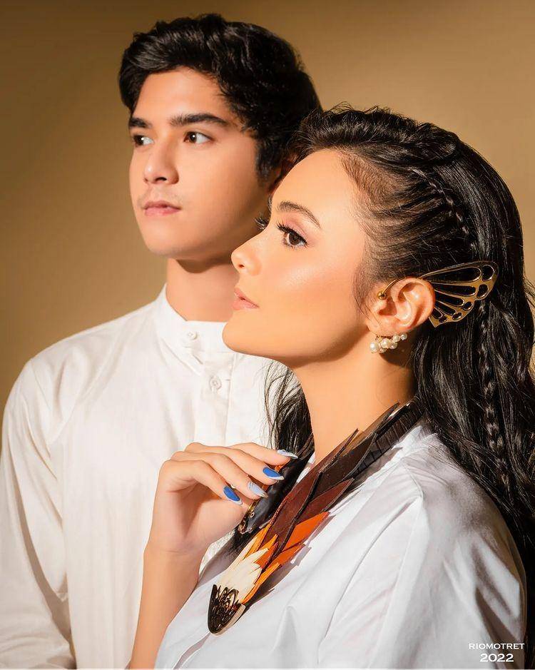 photoshoot Amanda Rawless dan Al Ghazali (instagram.com/riomotret)