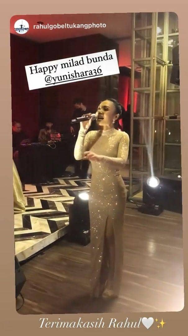 potret ultah Yuni Shara ke-50 (instagram.com/rahulgobeltukangphoto)