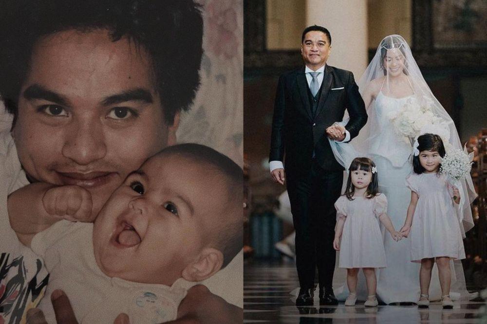 10 Momen Indra Lesmana Dampingi Eva Celia dari Bayi Sampai Menikah!