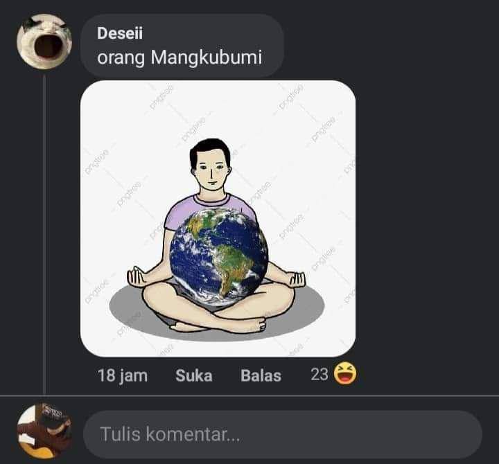 parodi gambar kota asal (facebook.com/Rizky Irahza)