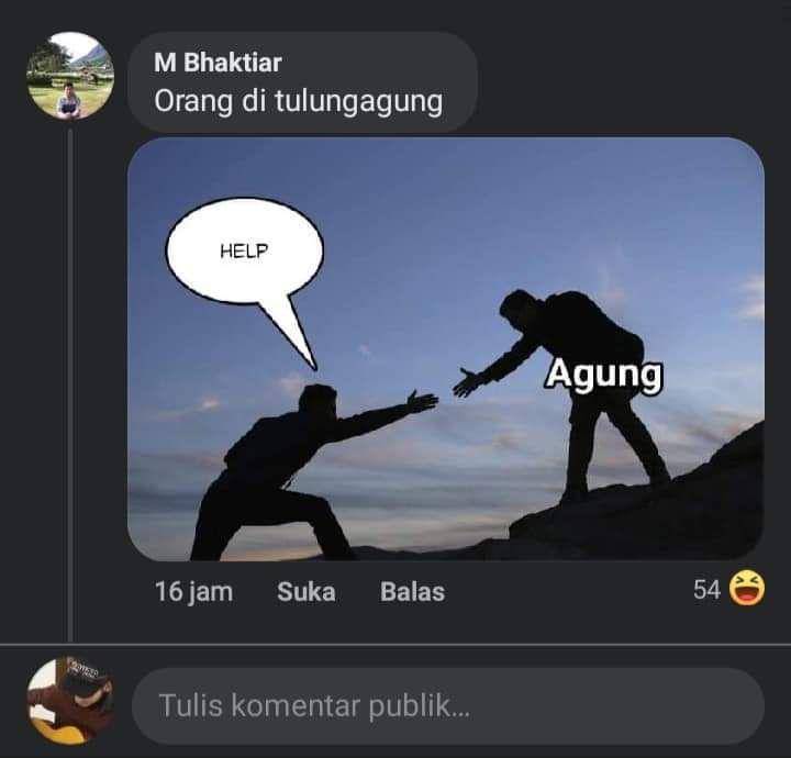 parodi gambar kota asal (facebook.com/Rizky Irahza)