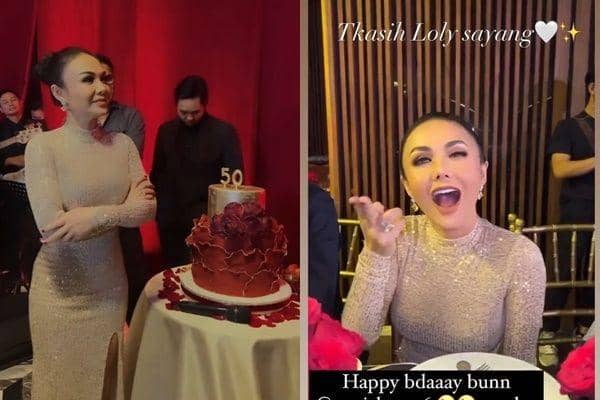 10 Potret Pesta Ultah ke-50 Yuni Shara, Glamor Dirayakan Bareng Artis