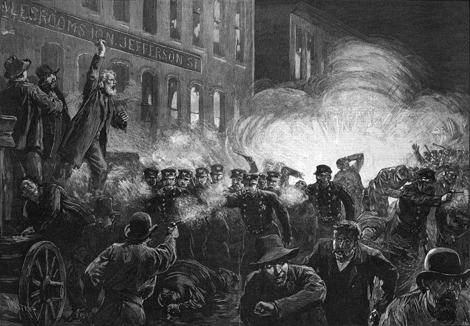 kerusuhan Haymarket (commons.wikimedia.org/Harper's Weekly)